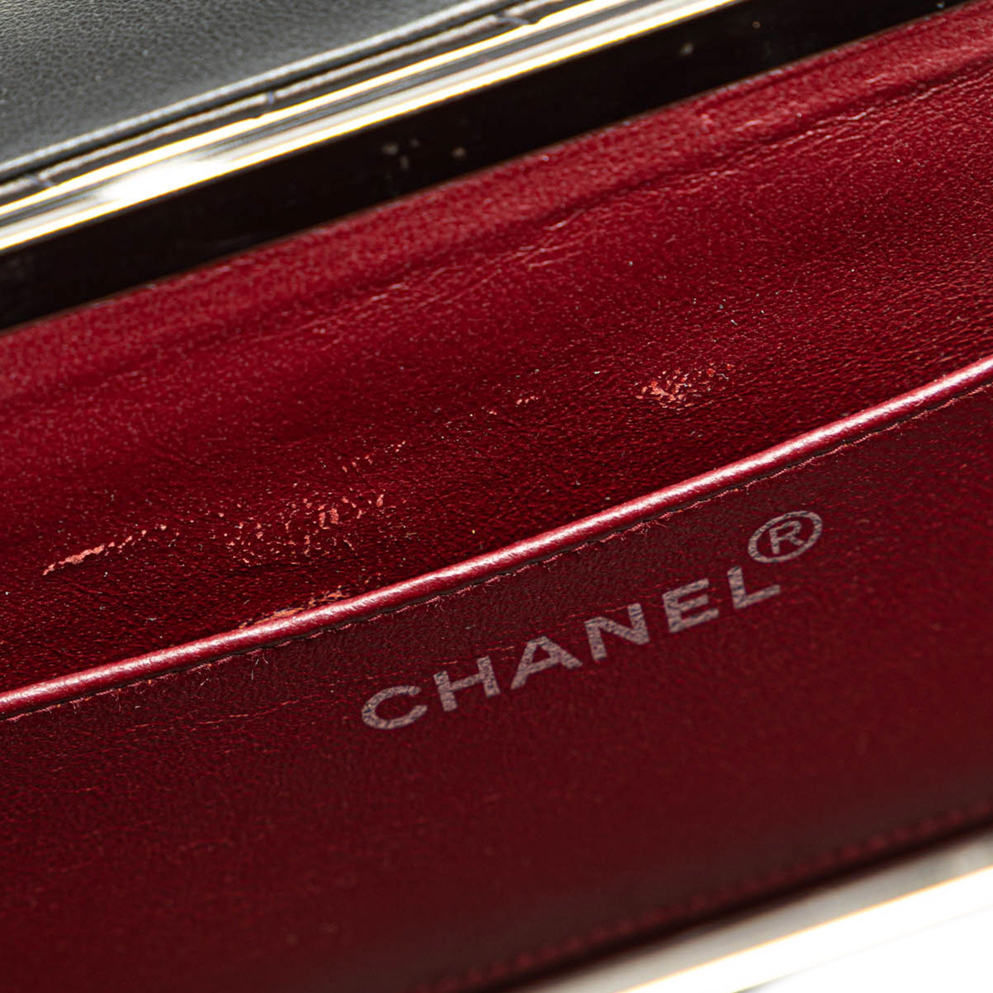 Chanel | Pre-Owned Quilted Lambskin Leather Box Bag | Black