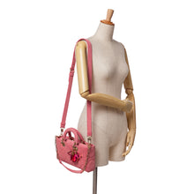 Dior | Pre-Owned Medium Denim Macrocannage Lady D Joy - I | Pink