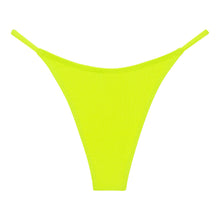 Celeste Bikini Bottom | Citron Micro Rib