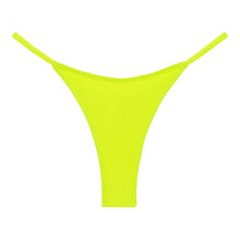 Celeste Bikini Bottom | Citron Micro Rib