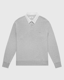 Mens | Classic Rugby Polo | Ash Heather Grey