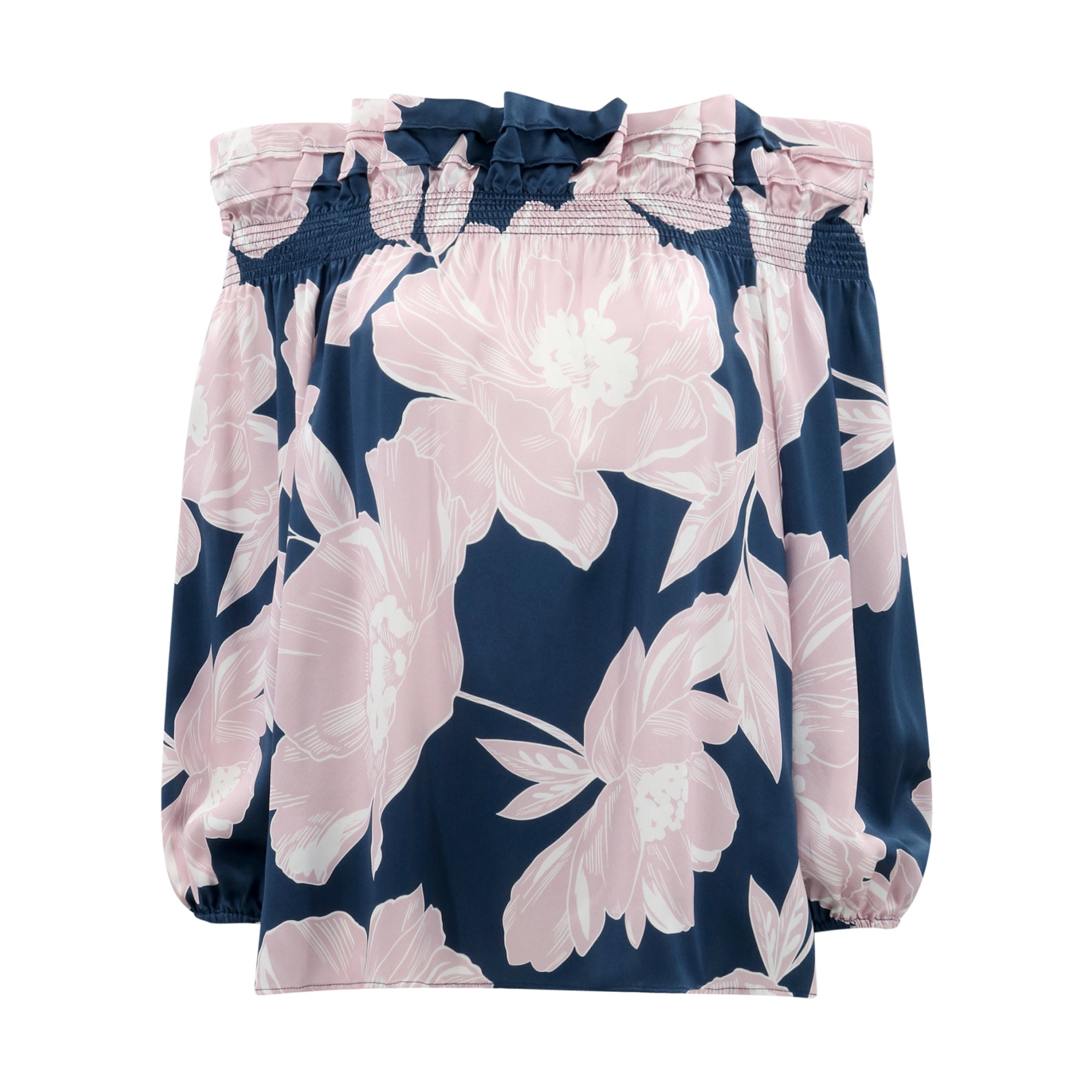 Regina Top | Midnight Blossom