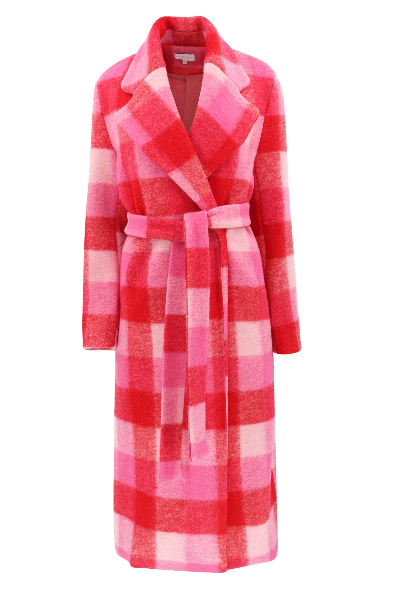 Josephine Coat | Pink Check