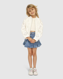 Kids | Cool Like Me Bomber | White