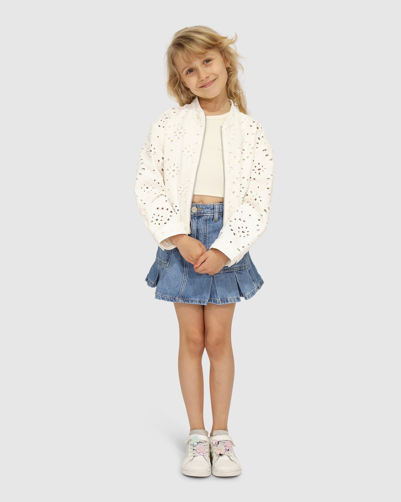 Kids | Cool Like Me Bomber | White