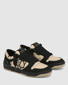 Mens | CM-00 Nubuck/Leather Combo Sneaker | Black/Latte