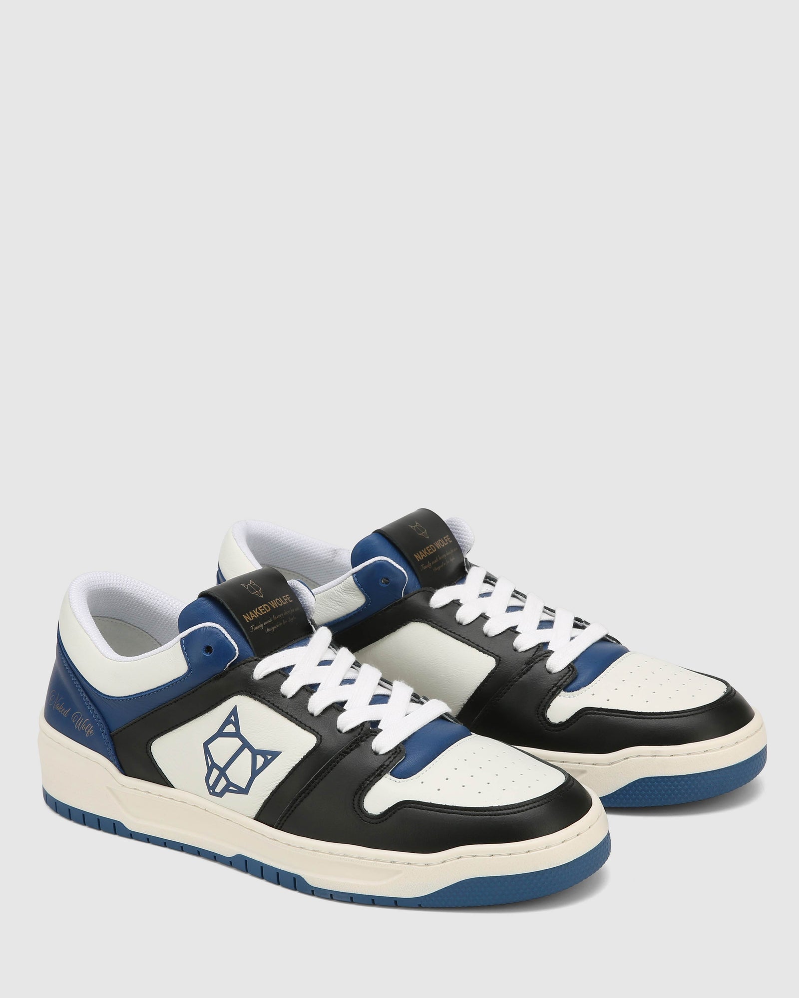 Mens | CM-01 Combo Leather Sneaker | Blue