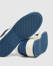 Mens | CM-01 Combo Leather Sneaker | Blue