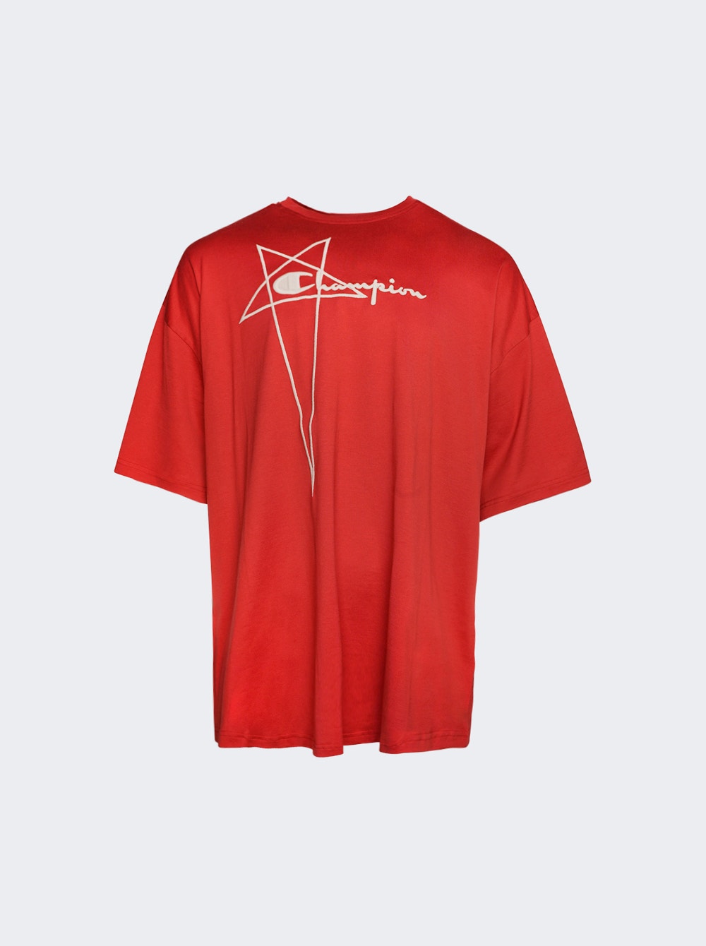 Rick Owens X Champion | Tommy T-shirt | Carnelian Red