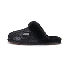 CLOSED MULE GLITTER BLACK - Australia Luxe Collective