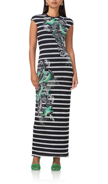 Cody Maxi Dress | Tattoo Stripe