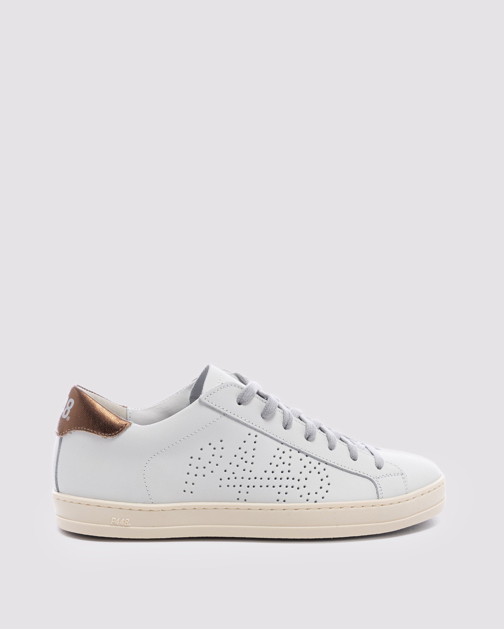 Women | John Sneaker | White/Bronze
