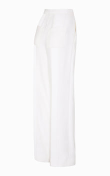 Column Pintucked Pants | Ivory