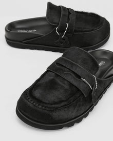 Womens | Cordless Pony Mule | Black