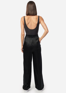 Bleecker Silk Pant | Black