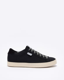 Men | John Recycled Sneaker | Black/Black