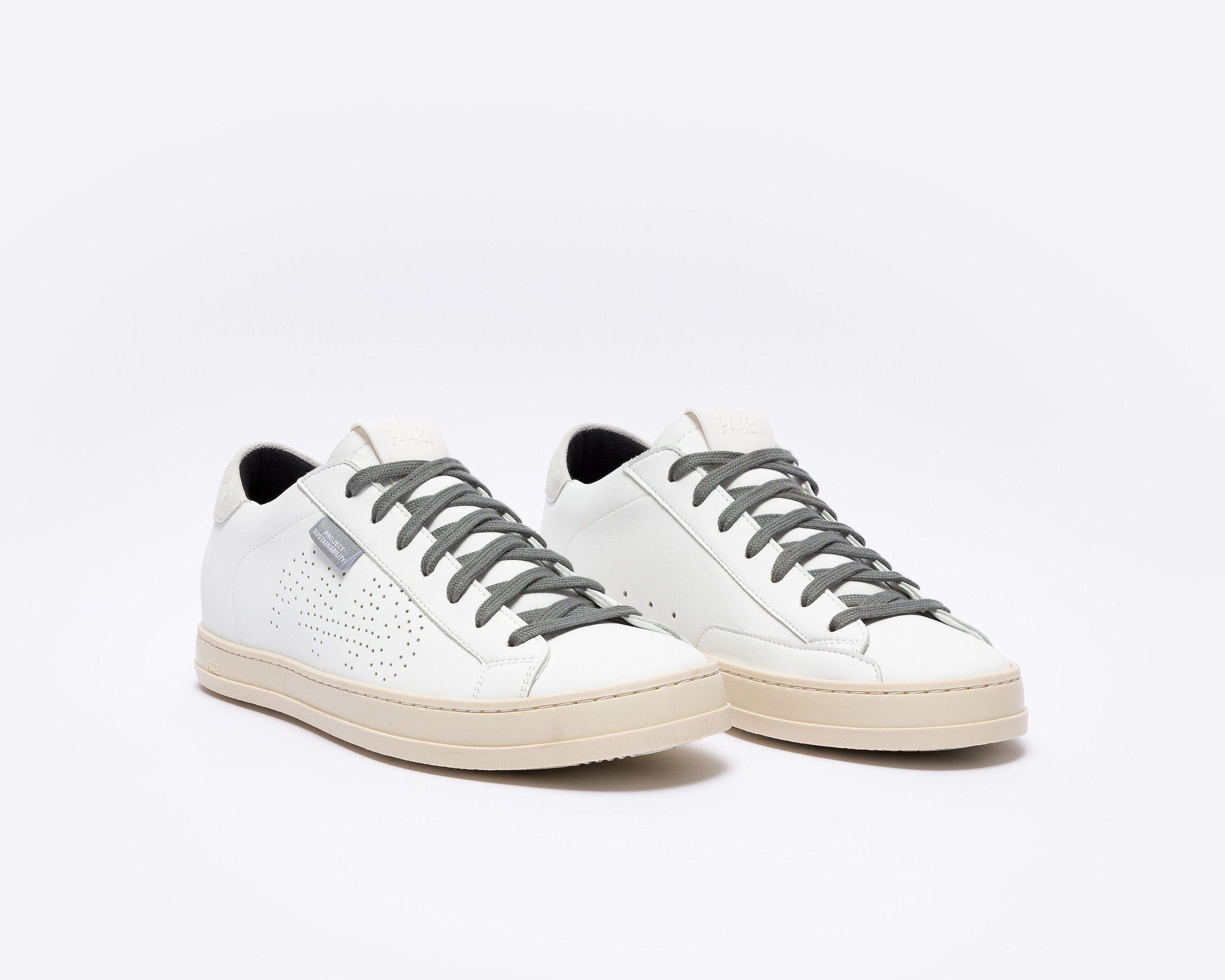 Unisex | John Sneaker | Recycled White/White