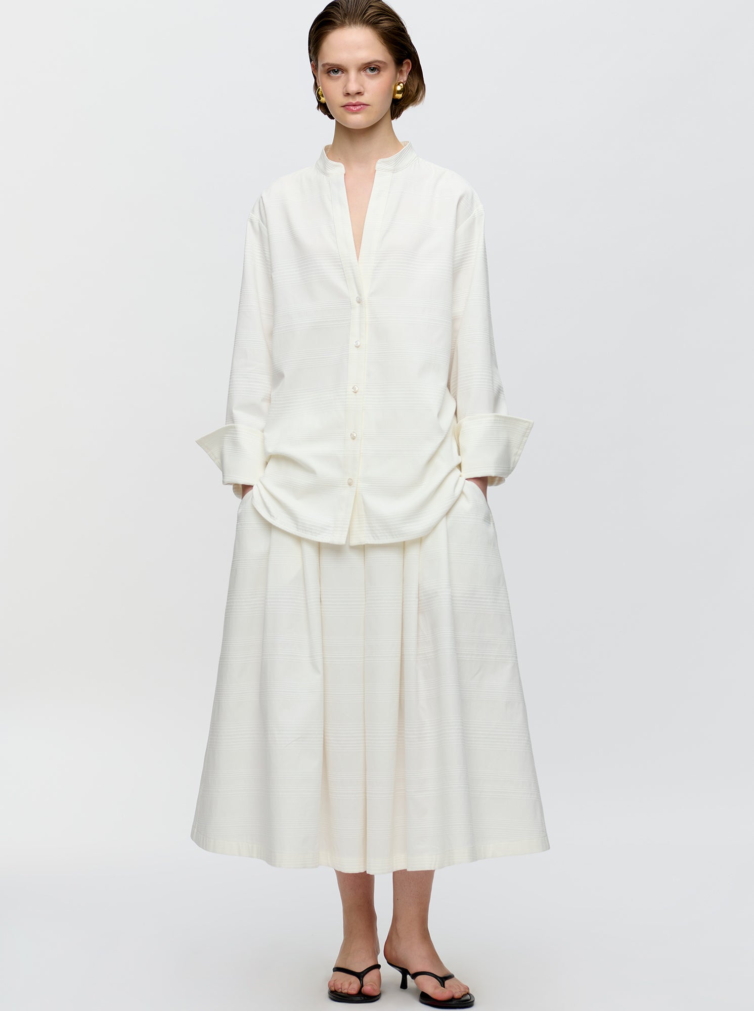 Corsica Tunic Shirt | Natural