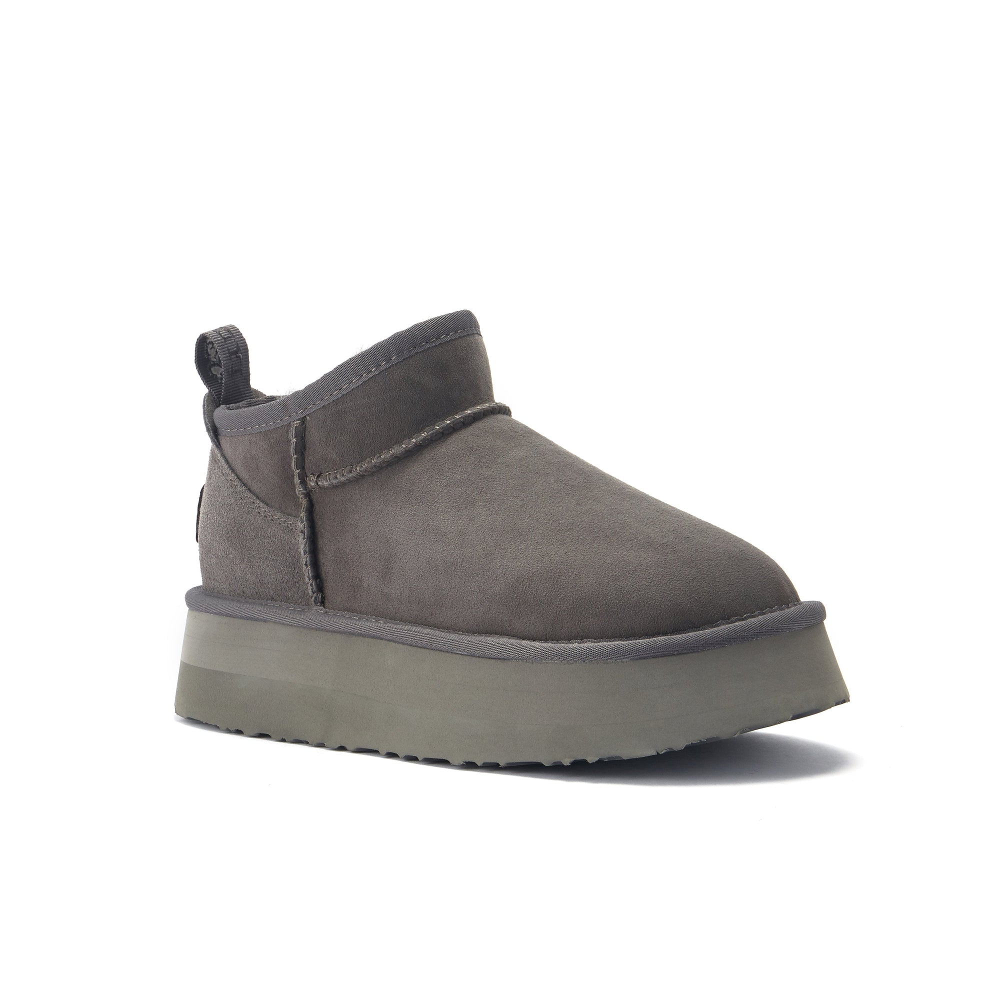 Women | Cosy Ultra Short Platform | Gray