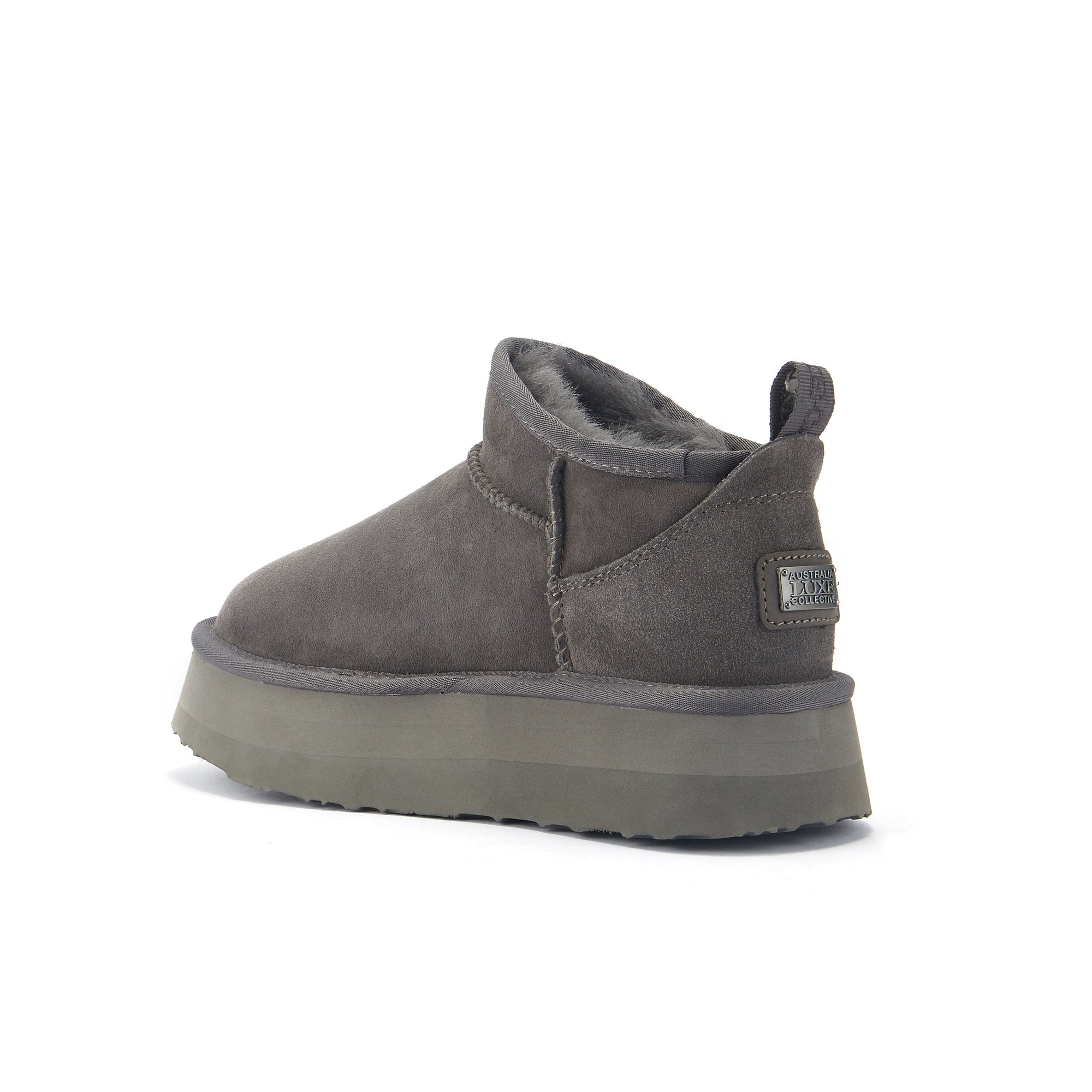 Women | Cosy Ultra Short Platform | Gray