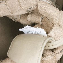 Bottega Veneta | Pre-Owned Nappa Intrecciato Fold Over Crossbody | Brown/Beige