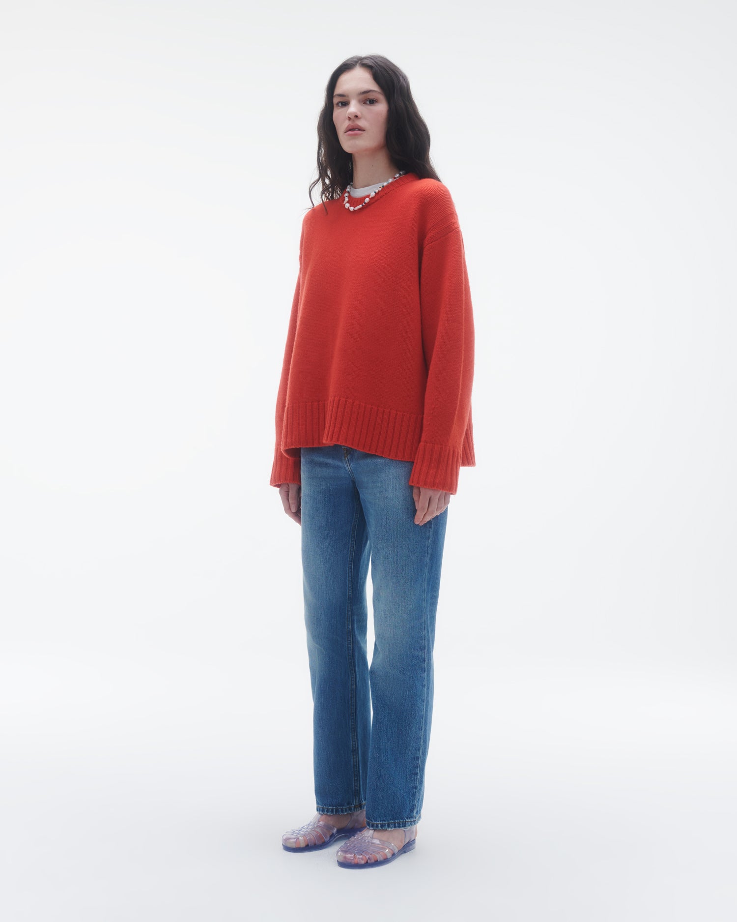 Womens | Cozy Crew | Cherry