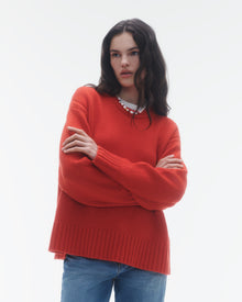 Womens | Cozy Crew | Cherry