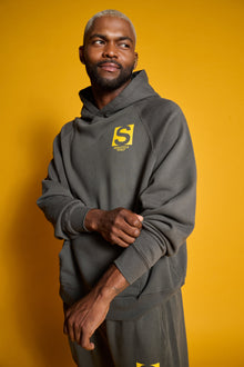 Women | Soul by SoulCycle | Raglan Hoodie | Dark Grey