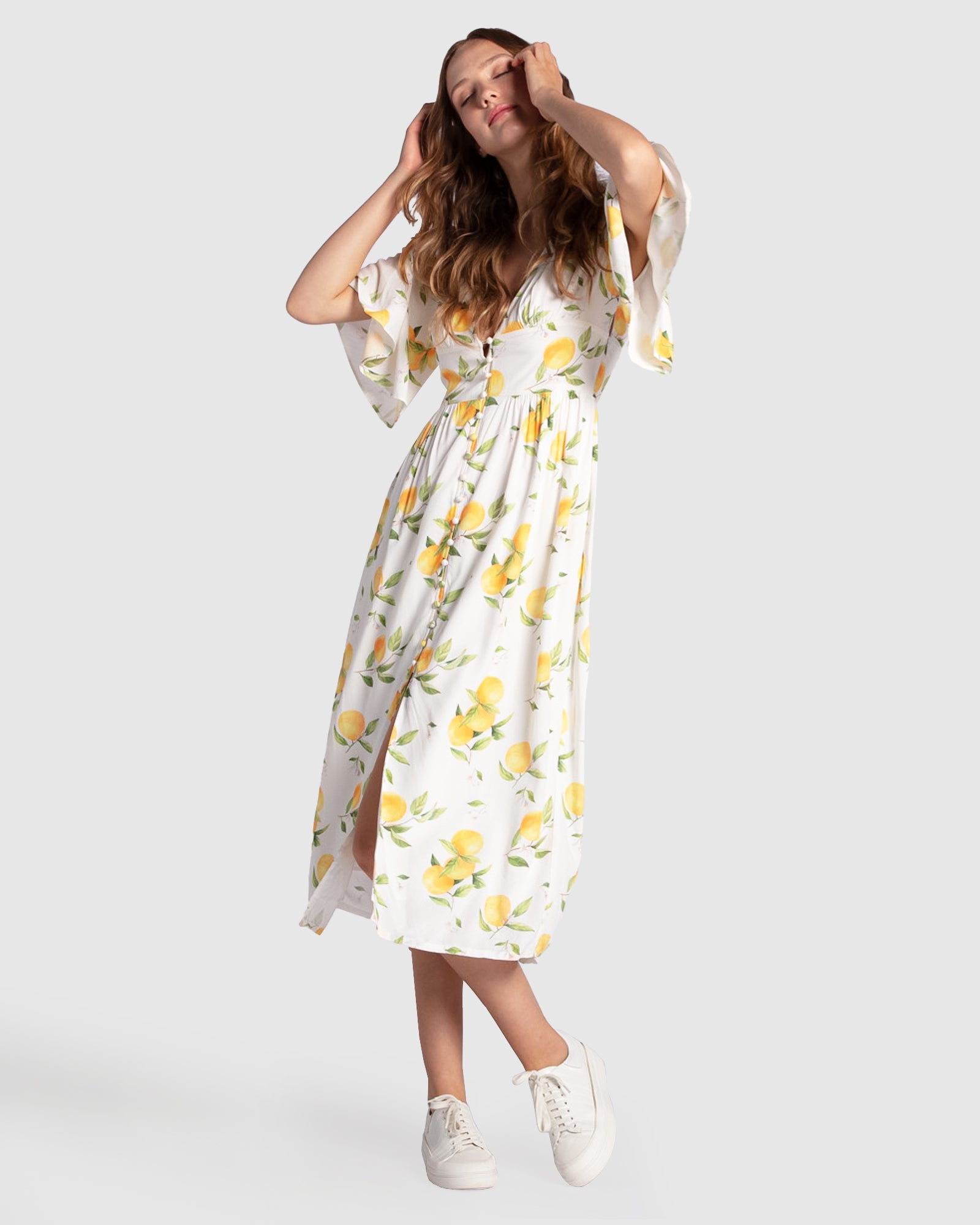 Women | Crazy Love Button Up Dress | Orchard