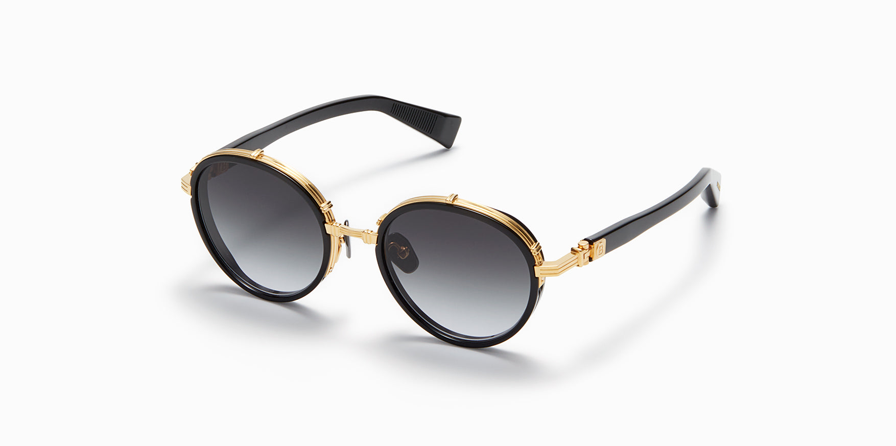 Womens | Croissy Sunglass | Gold - Black | Dark Grey Gradient