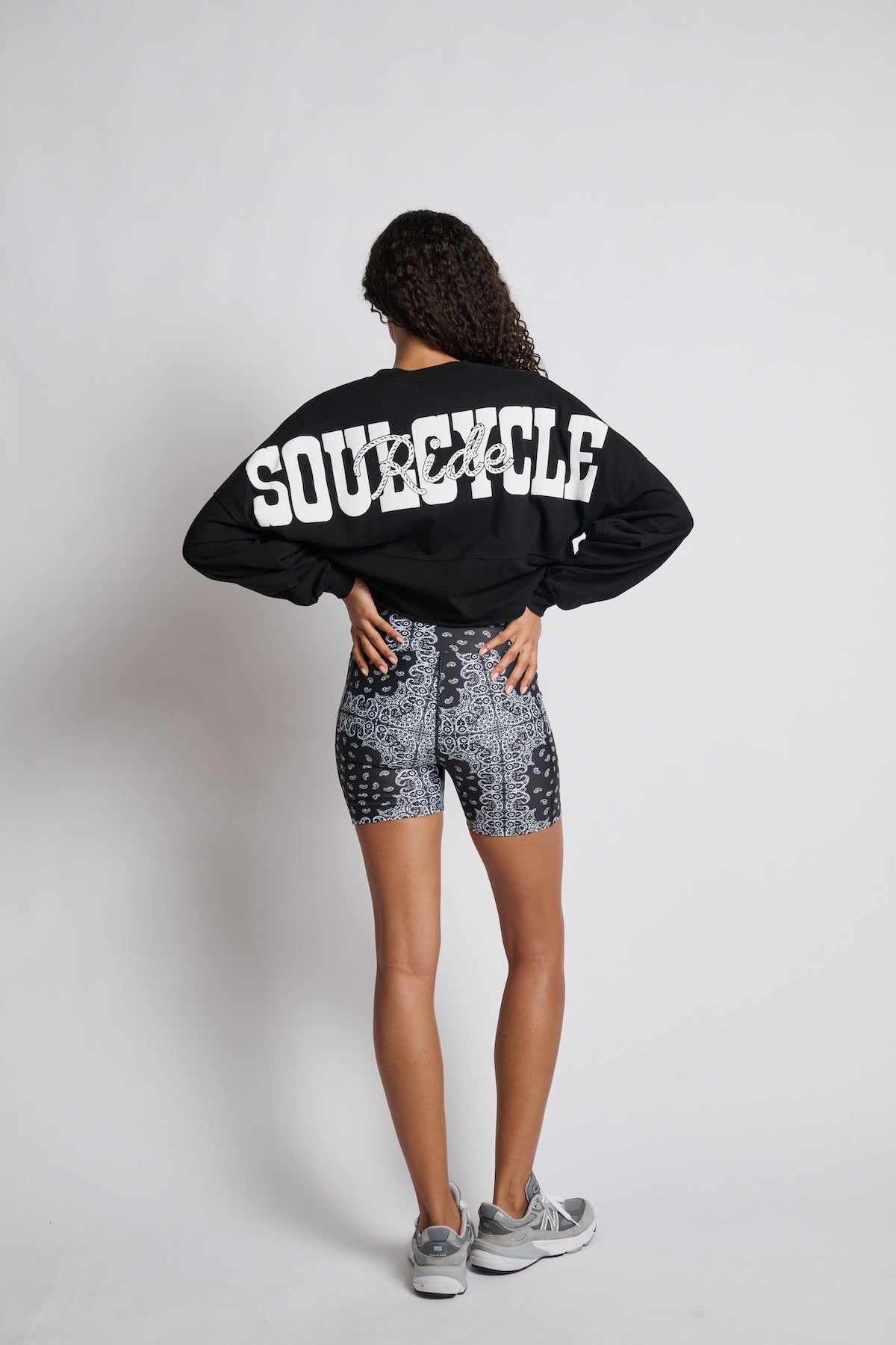 Spirit Jersey | Cropped  Jersey | Black