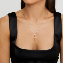 The Cross Pendant Necklace | Gold Vermeil & Sterling Silver