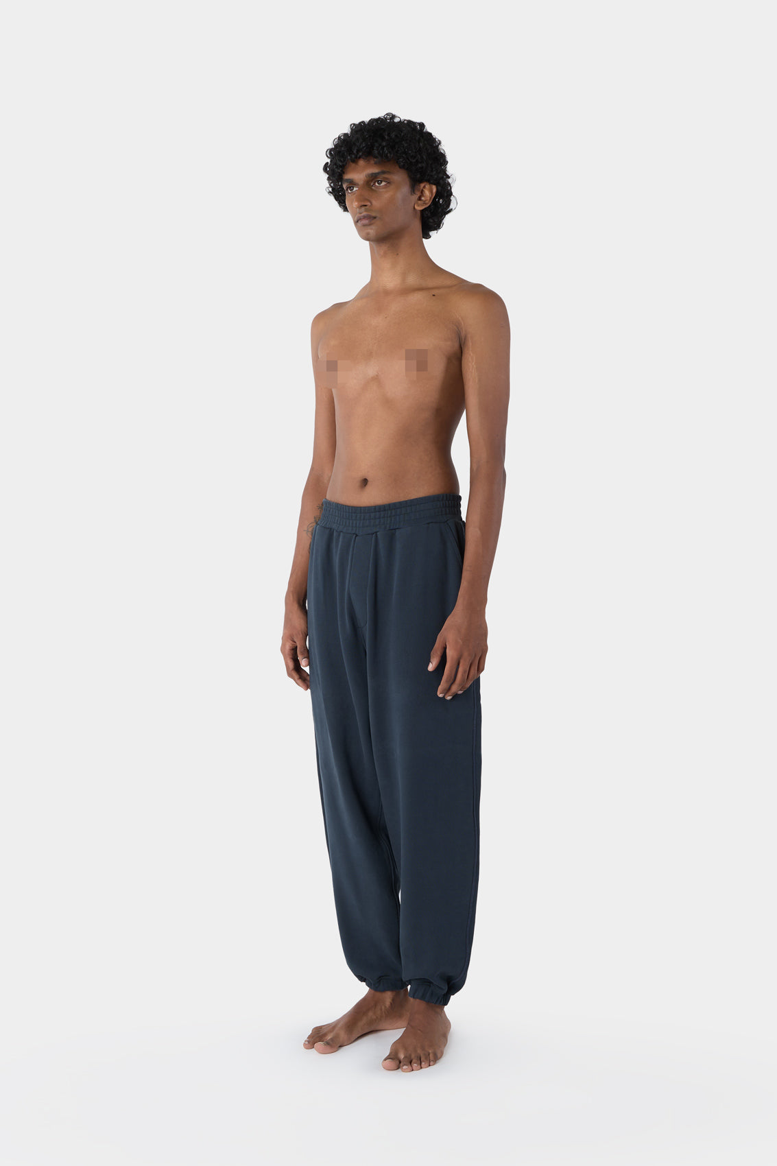 Fleece Elastic Pants | Men | Carbon