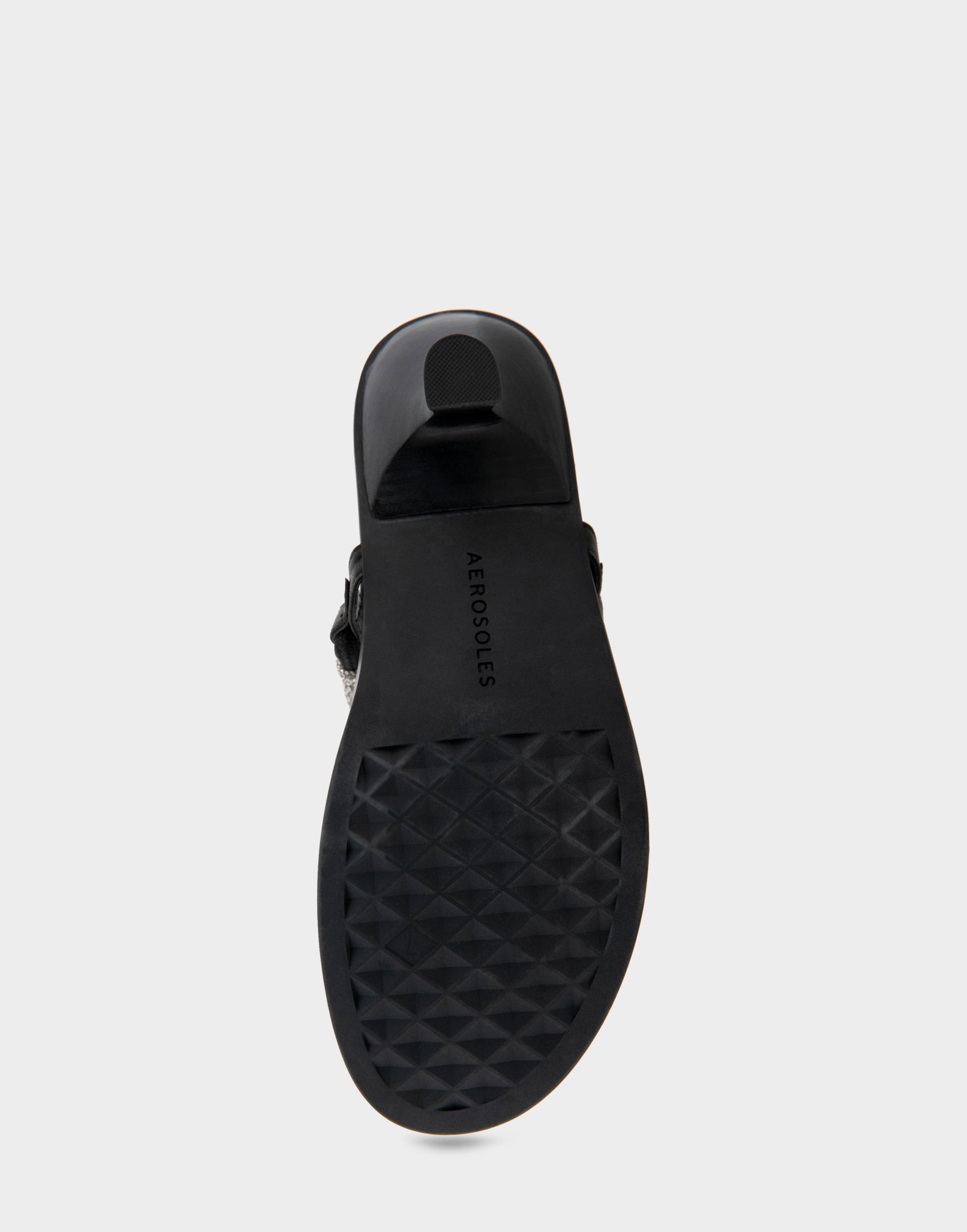 Crystal Sandal | Black