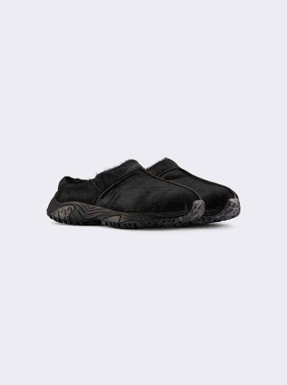 Men | Martine Rose X Clarks | The Clog 1 Pony Hair | Black