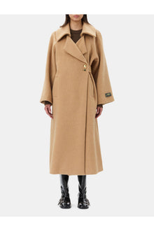 Camel Wool Blend Coat | Latte