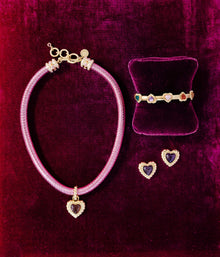 Camille Amethyst Heart Necklace - Loren Hope