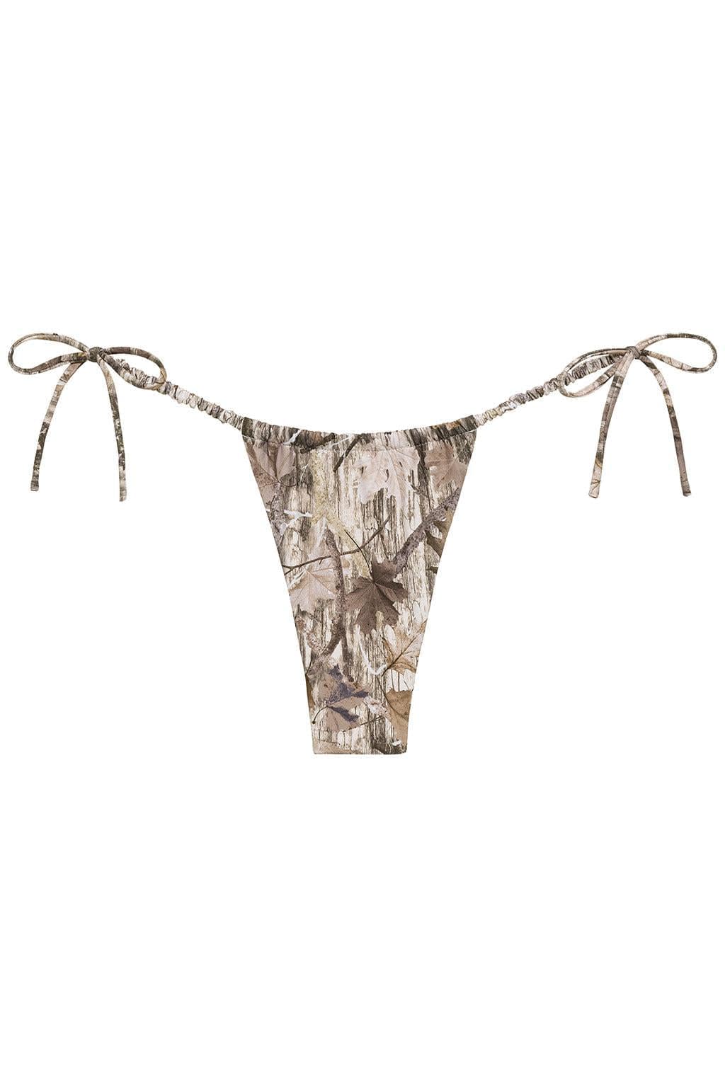 Brasil Scrunch Bikini Bottom | Camo
