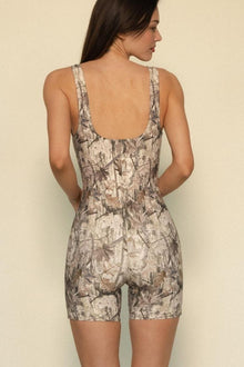 Kaia Midi Onesie | Camo