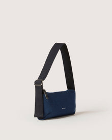 Campus Merino Wool Shoulder Bag | Marine