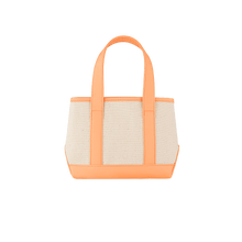 Mini Canvas & Nylon Tote | Peach