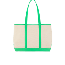Canvas & Nylon Tote | Avocado