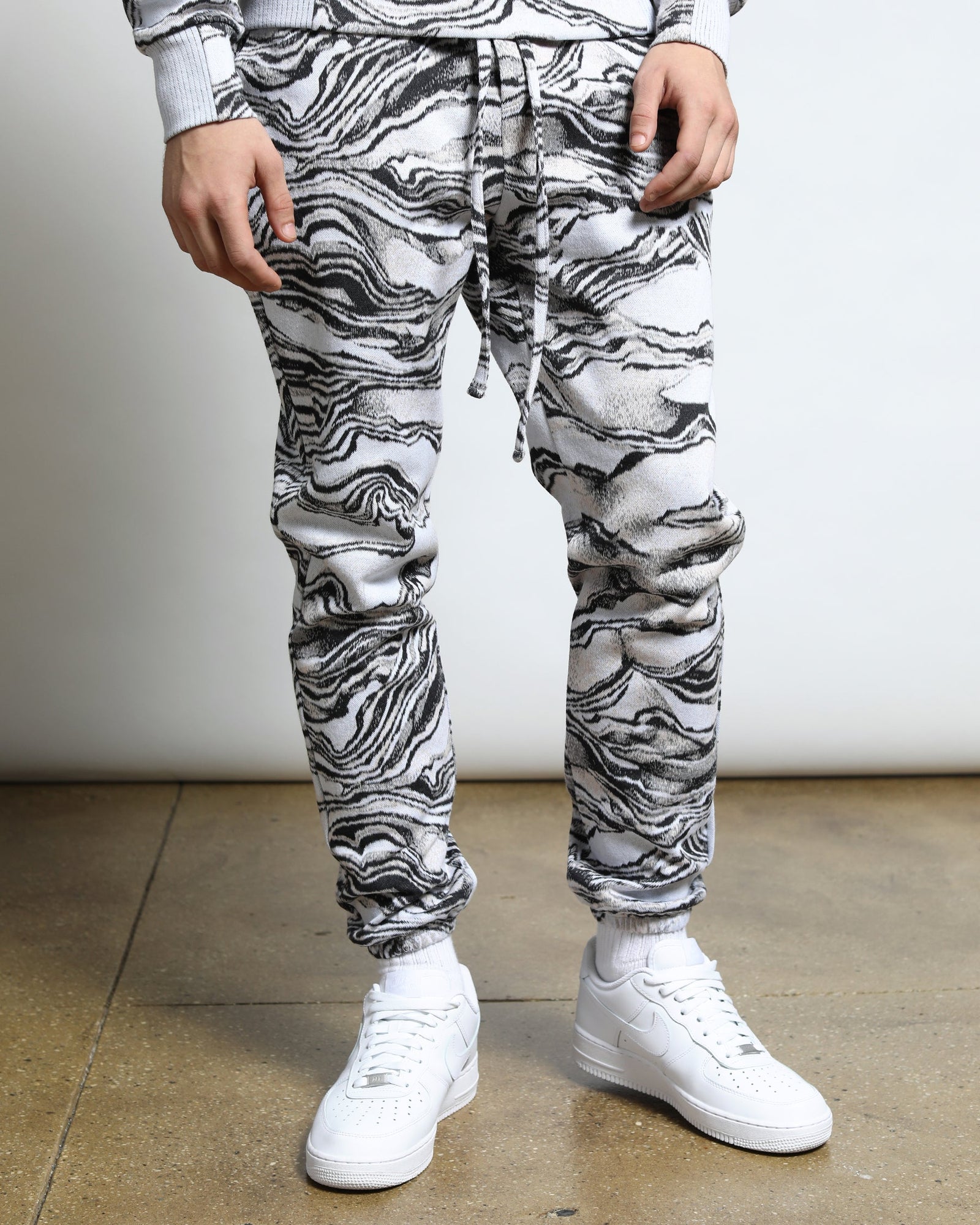 Canyon Strata Hyper Reality Knit Sweatpants (FINAL SALE)-MENS-Twenty