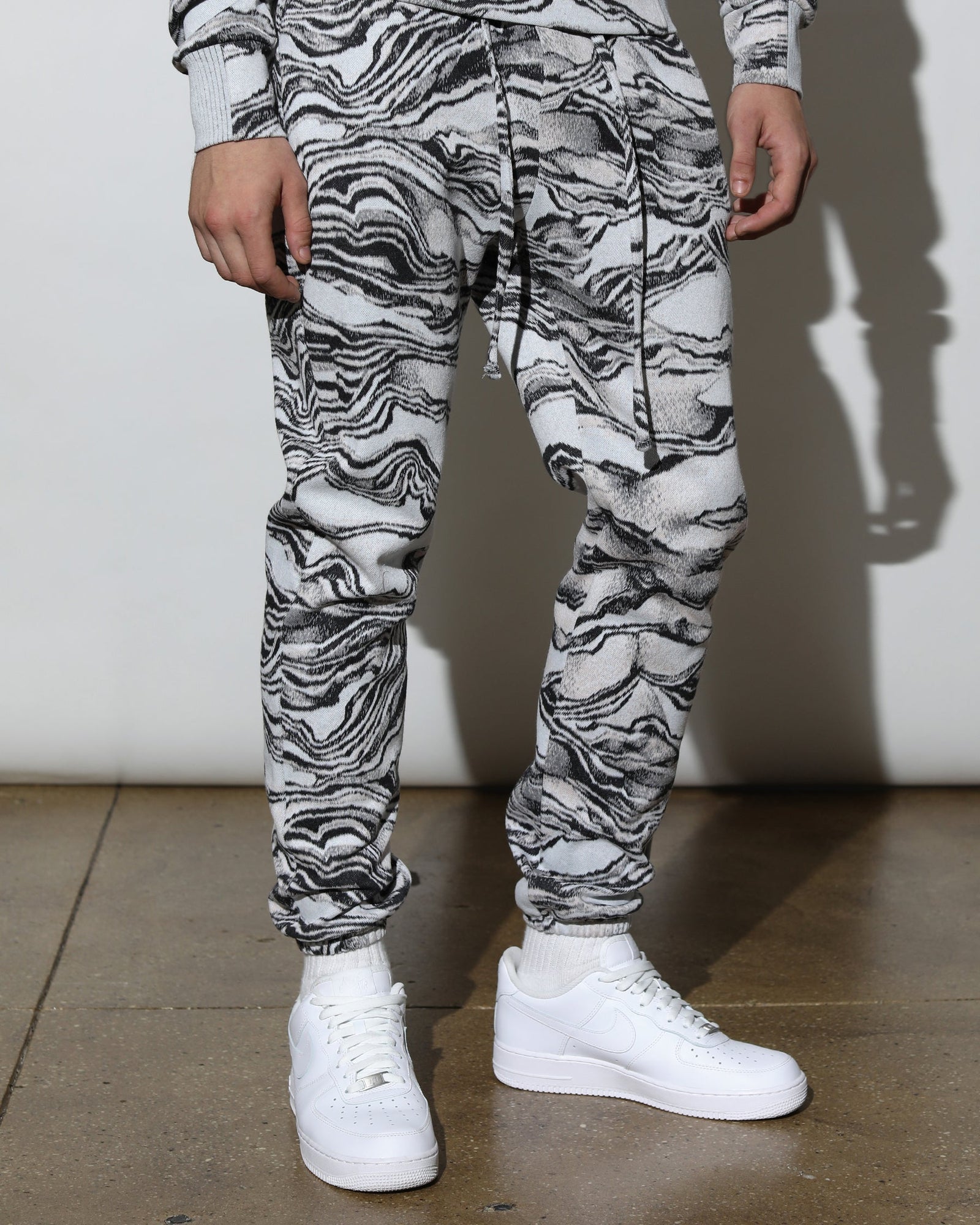 Canyon Strata Hyper Reality Knit Sweatpants (FINAL SALE)-MENS-Twenty