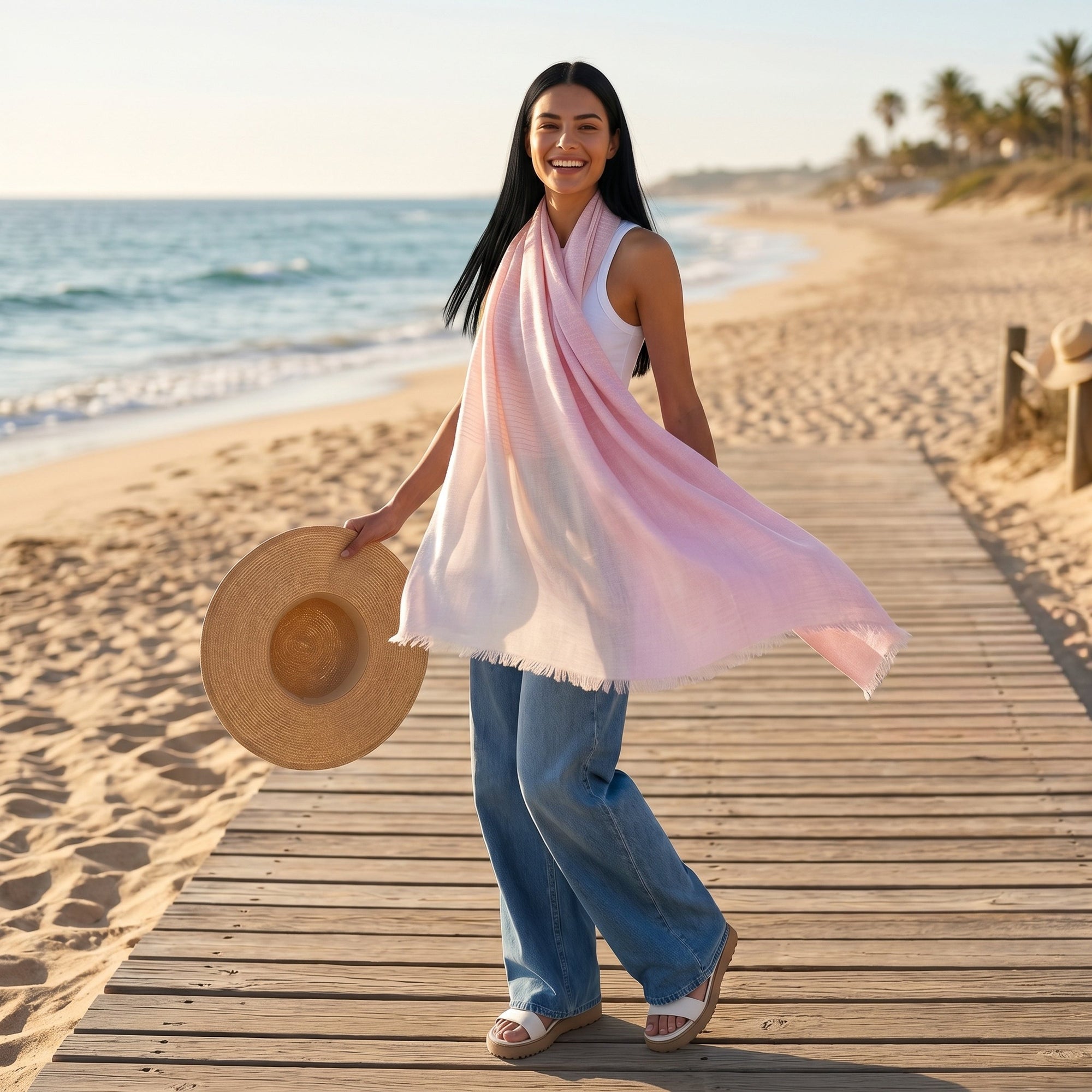 Unisex | Capri Wrap | Light Pink