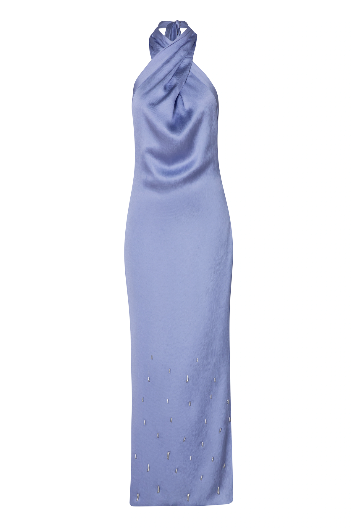 Amorino Maxi Dress | Lilac Blue
