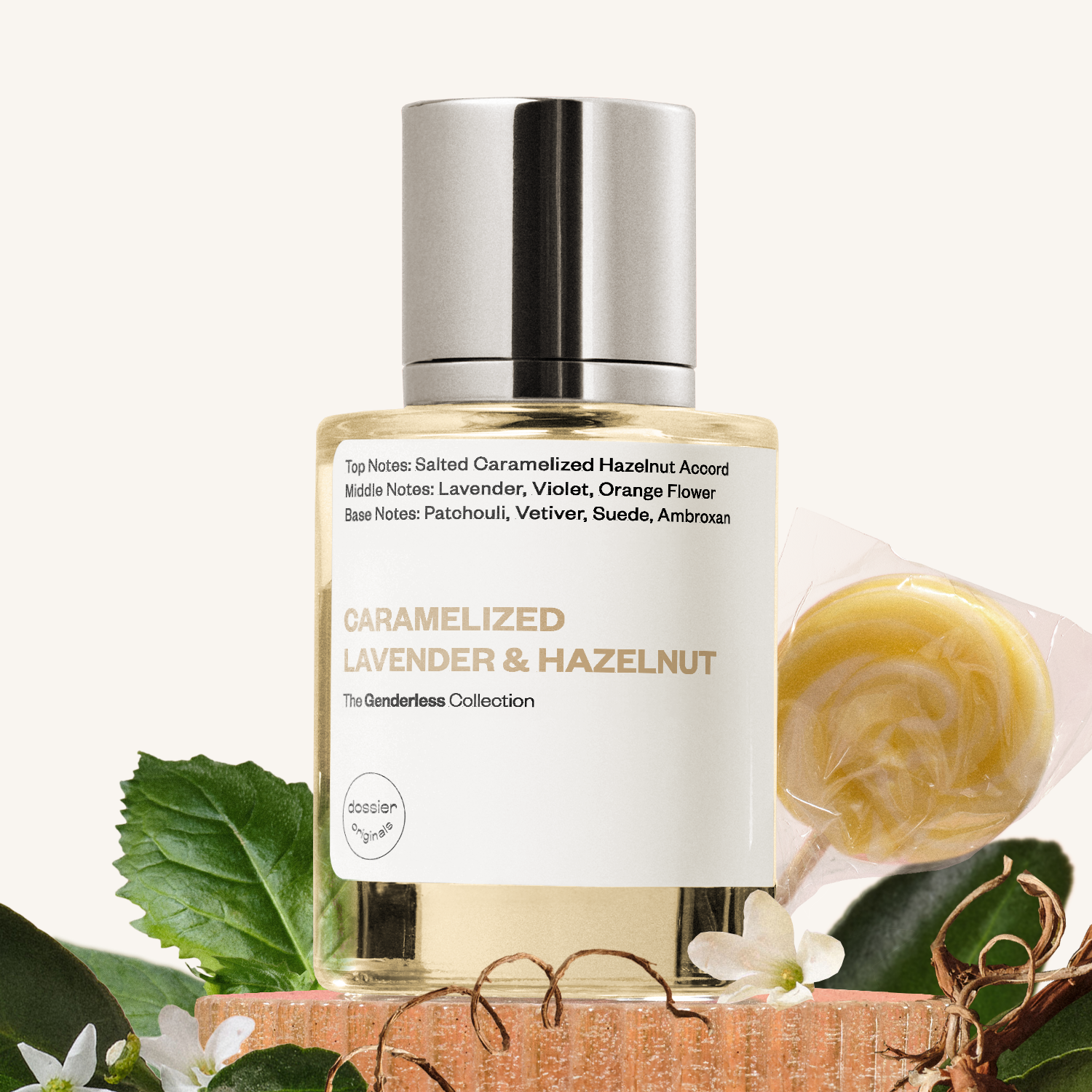 Caramelized Lavender & Hazelnut Perfume - Dossier Perfumes
