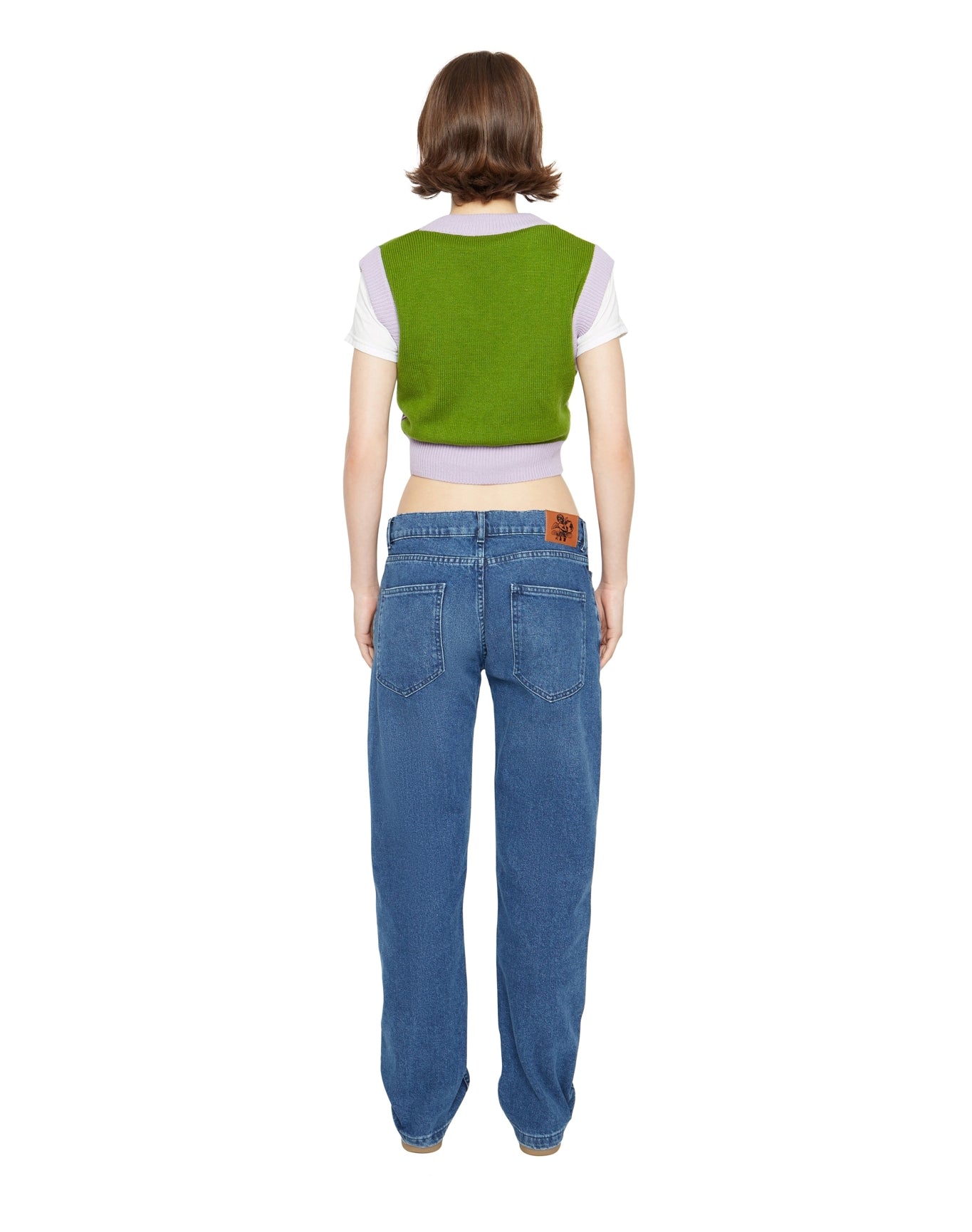 Cardiff Argyle Sweater Vest | Green