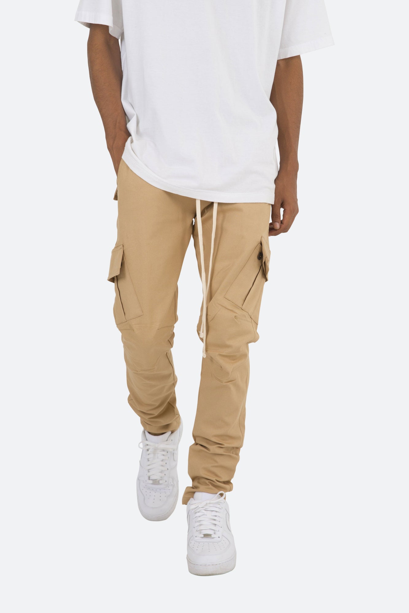 Cargo Drawcord II Pants | Khaki