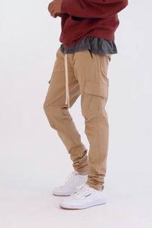 Cargo Drawcord II Pants | Khaki